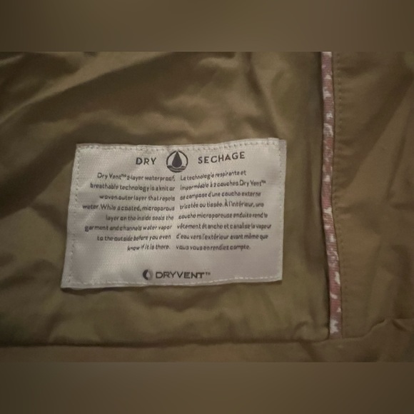 NWT Timberland Men’s Jacket Waterproof Jacket Khaki Tan Size XL Full Zip - Picture 9 of 10